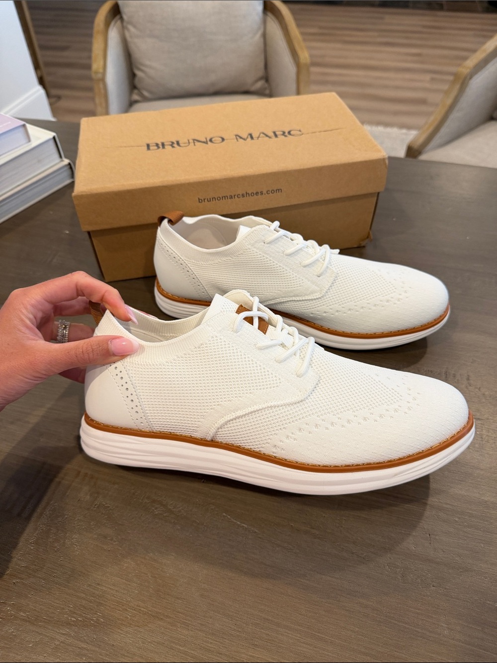 Men's KnitFlex Craft Mesh Lightweight Sneakers